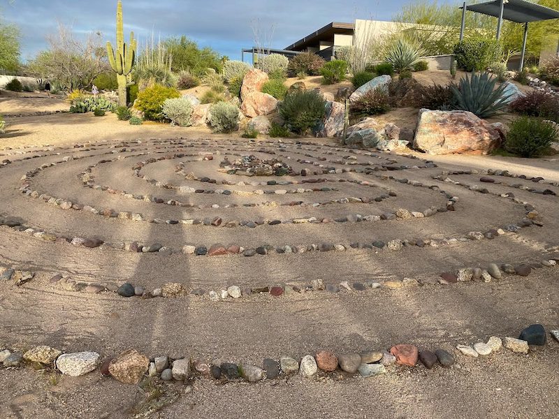 civana - labyrinth labyrinth walk for meditation at Civana Wellness Resort & Spa