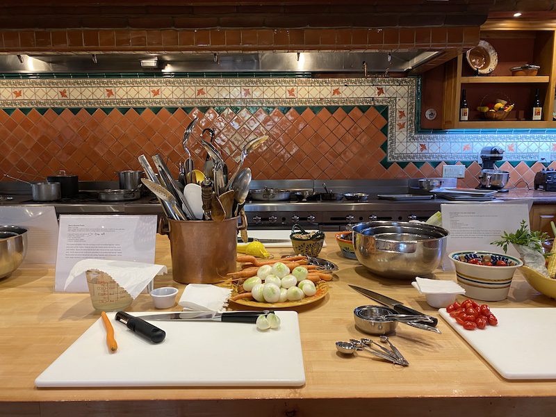 cooking experience_rancho la Puerta A cooking experience at Rancho la Puerta