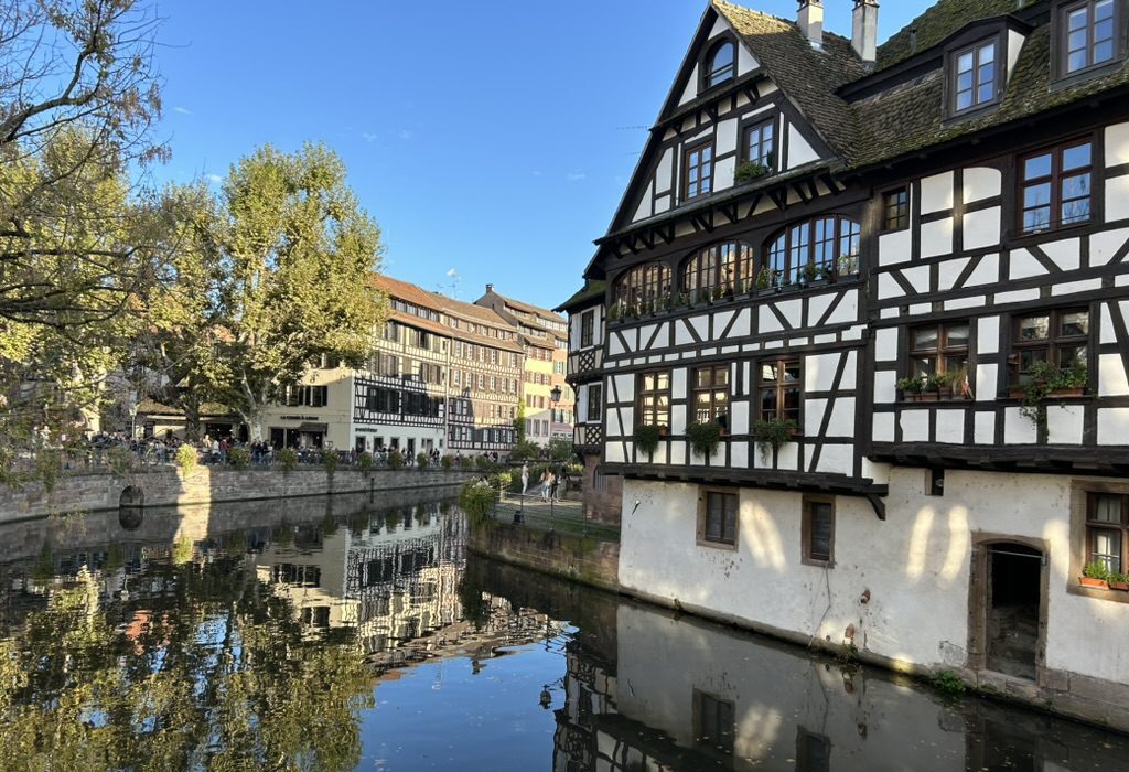 Strasbourg canals france grand est