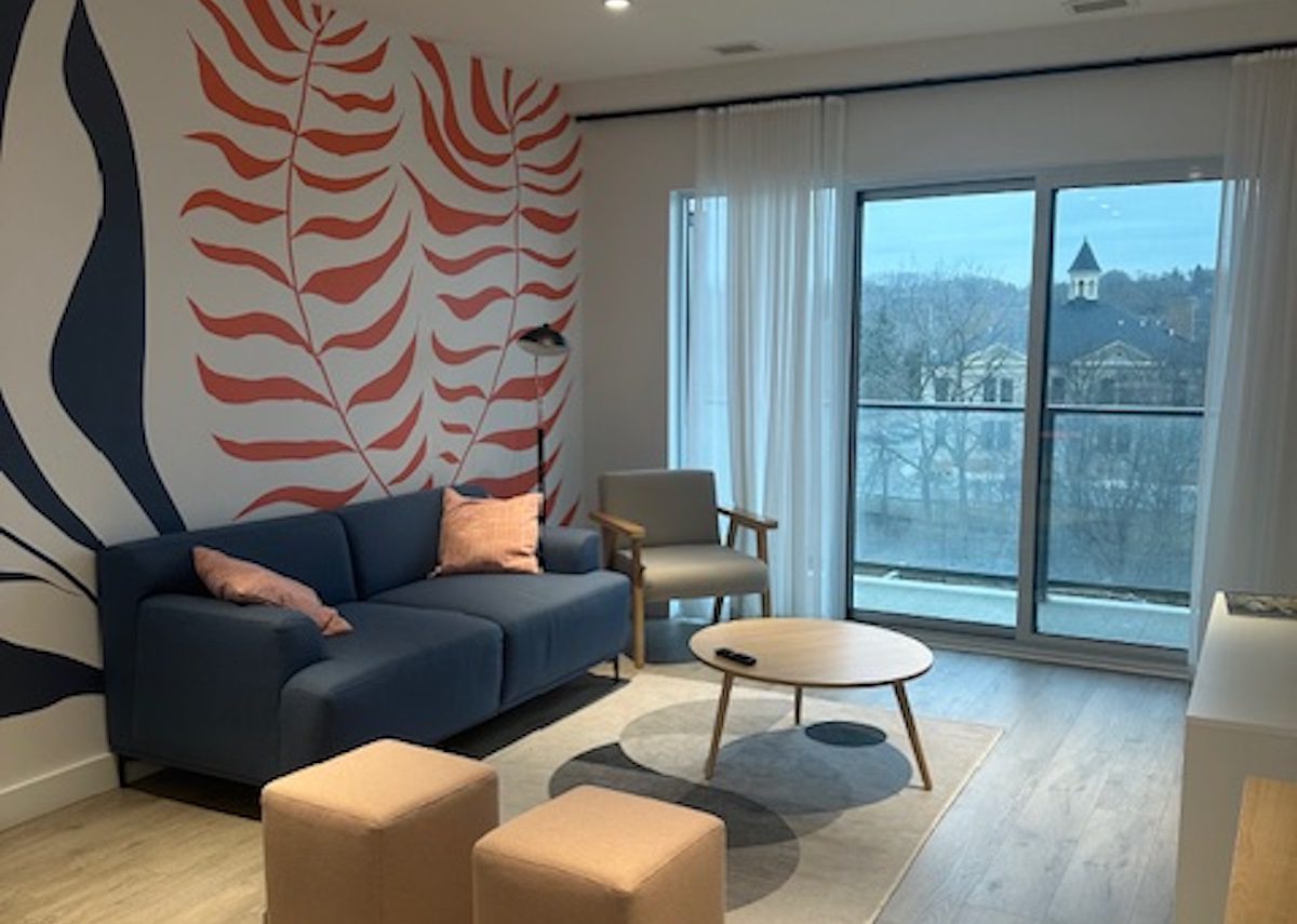 Condo booked on booking.com