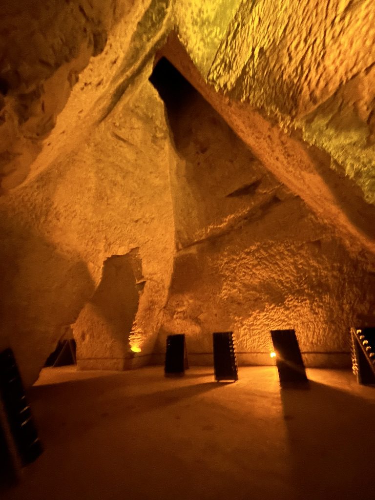 reims taittanger salt mine UNESCO 