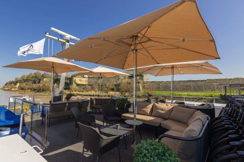 Sky deck onboard Avalon's Artistry II