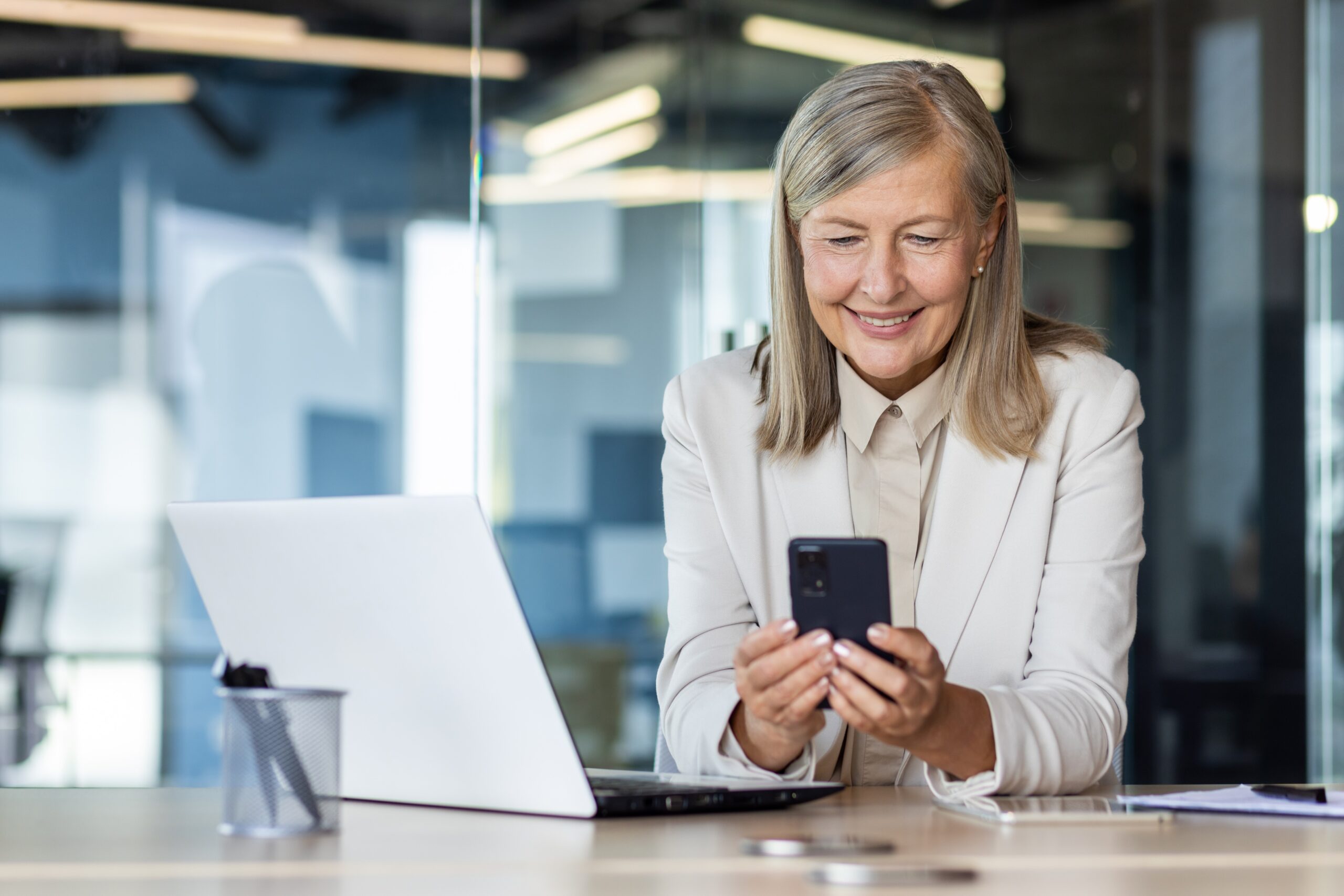 woman using skyscanner to find flights hotels cars