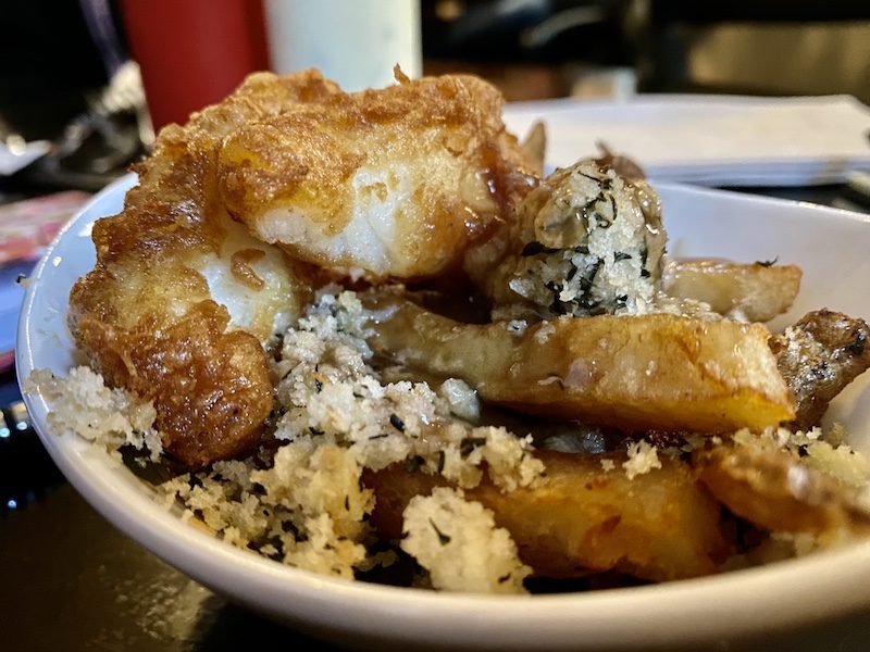 StJohns Duckworth Fish & Chips on a food tour