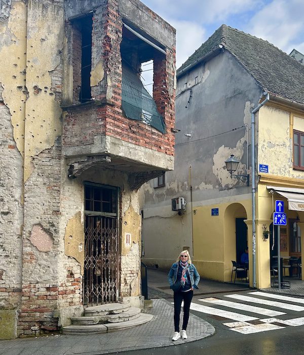 Exploring old an new in Vukovar on a Uniworld Danube River Cruise