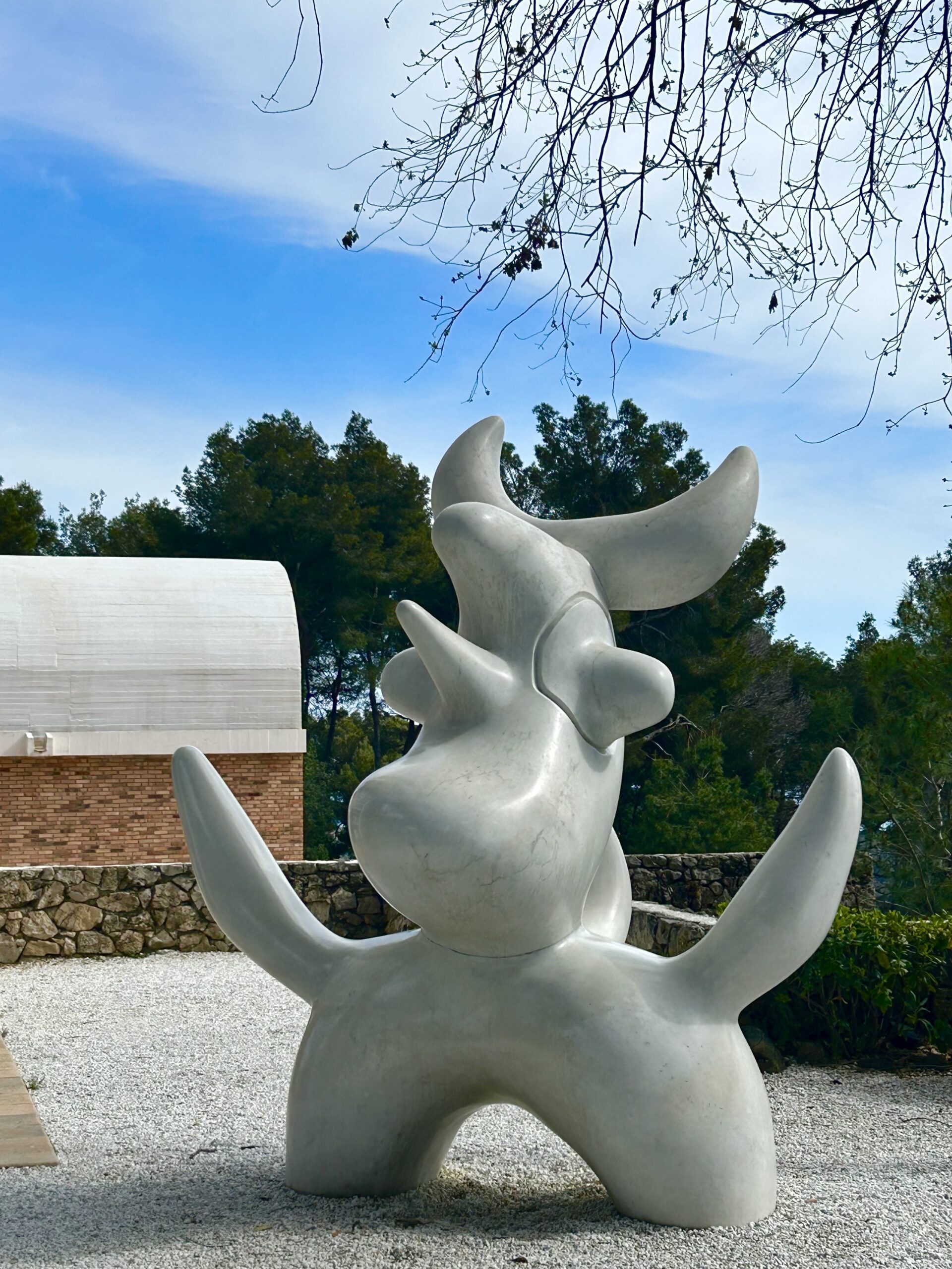 joan miro scultpure antibes 