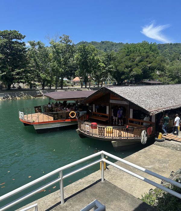 River cruise down the Loboc River in Bohol