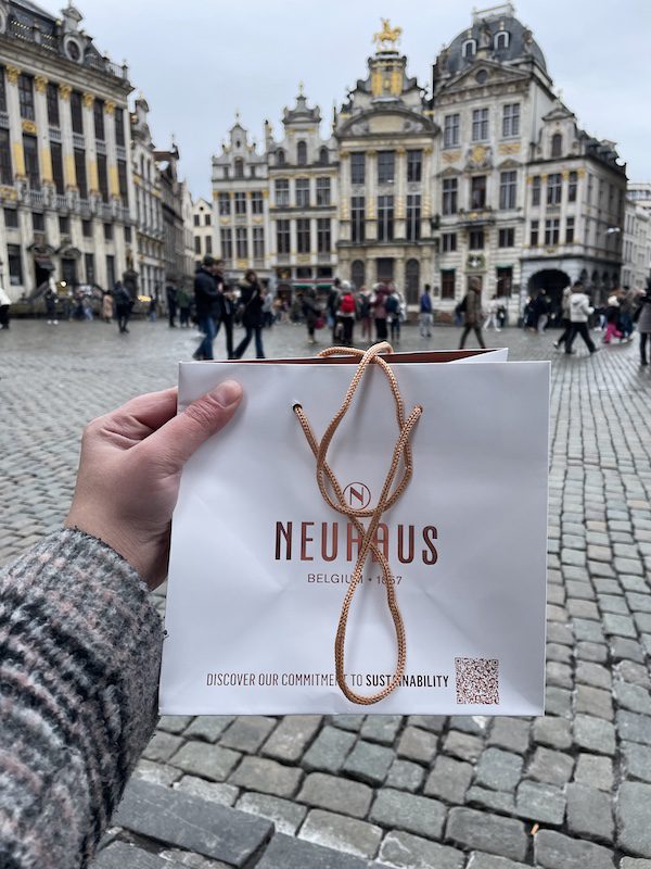 Souvenir chocolate in Brussels, Belgium