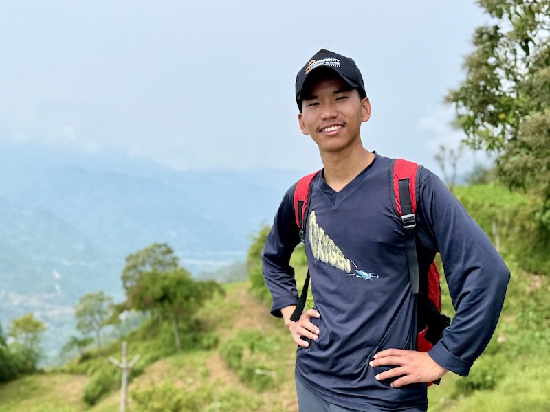 Nabin Rai Trainee guide in Nepal