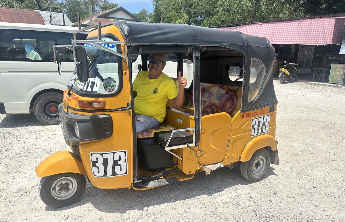 A "Tricycle" on Bohol Island