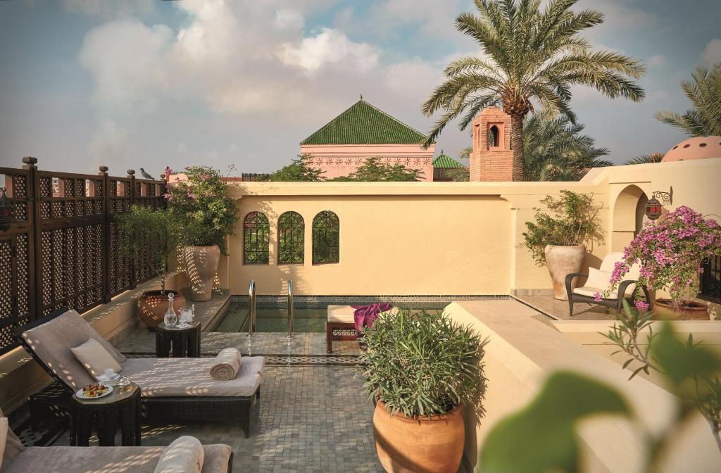 outside view of royal mansour marrakesh riad morocco