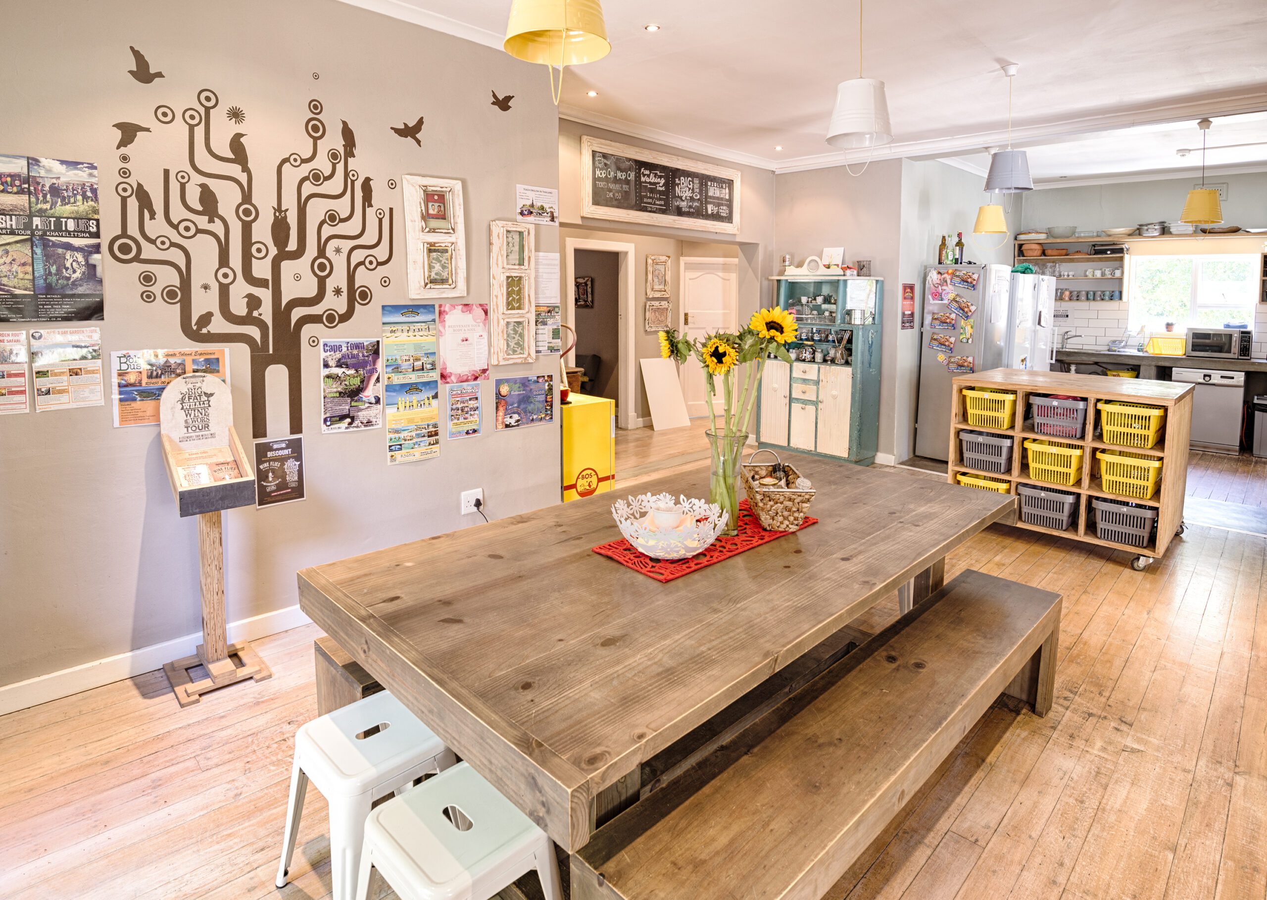 hostel cape town kitchen