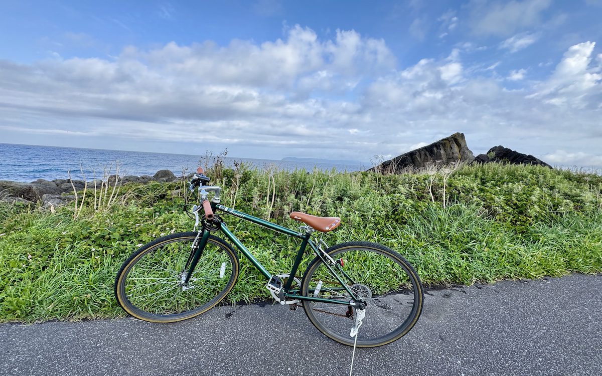 Cycling Rishiri Island
