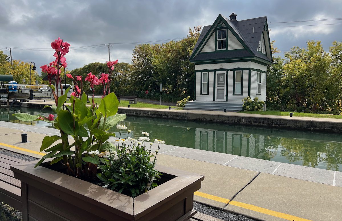 A beauty of a spot along the historic Chambly canal