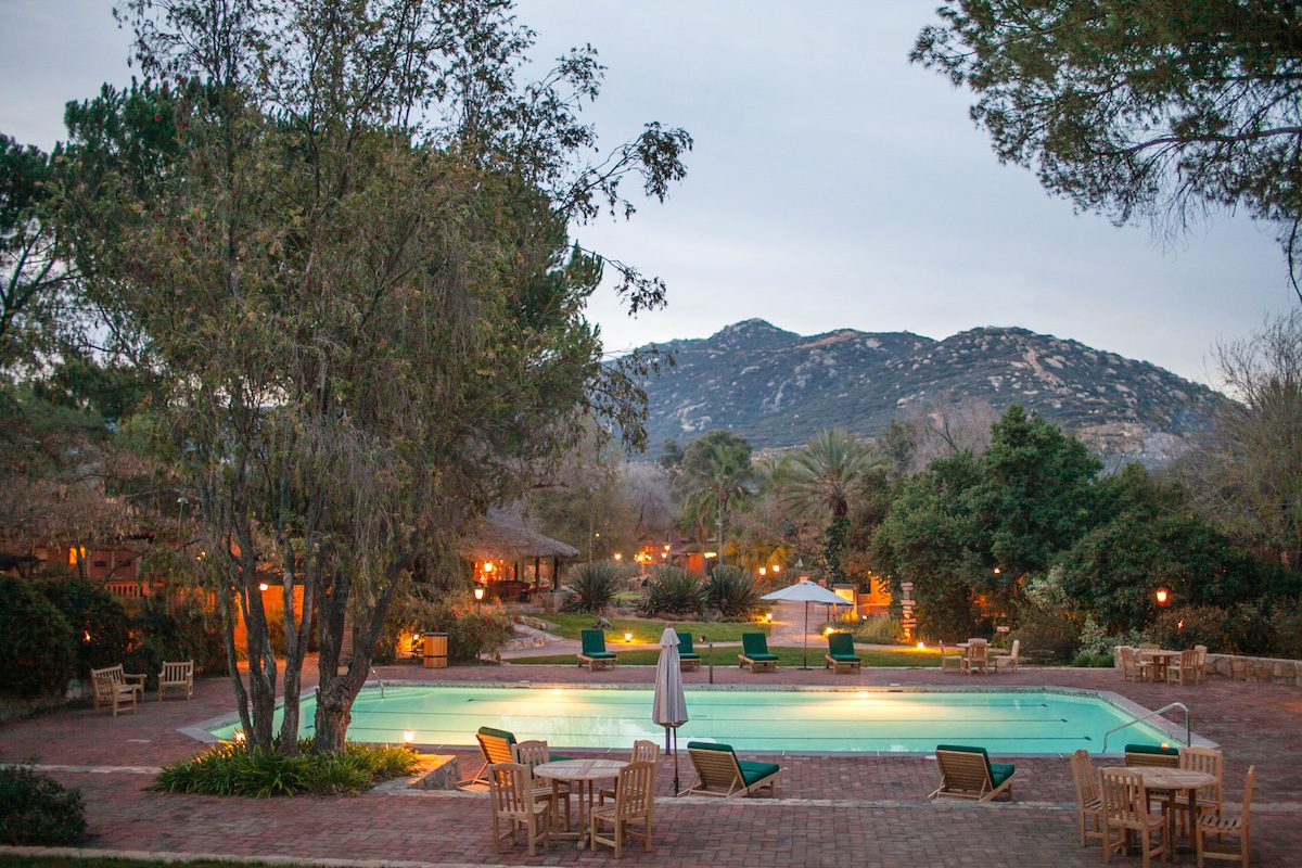 Integrity in Travel Rancho La Puerta pool and view