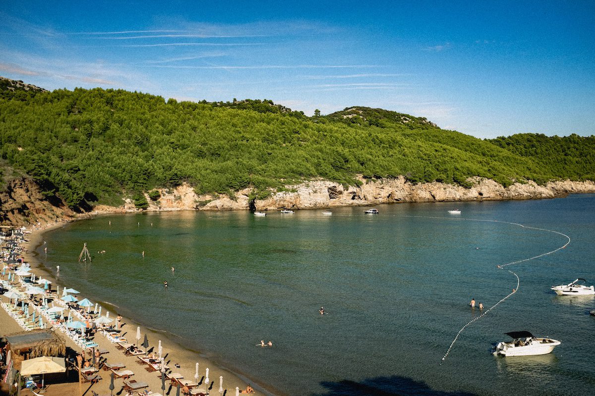 Lopud beach Croatian islands