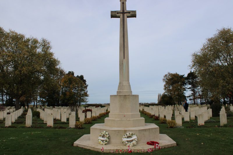 Canadian cemetery at Juno Beach Centre