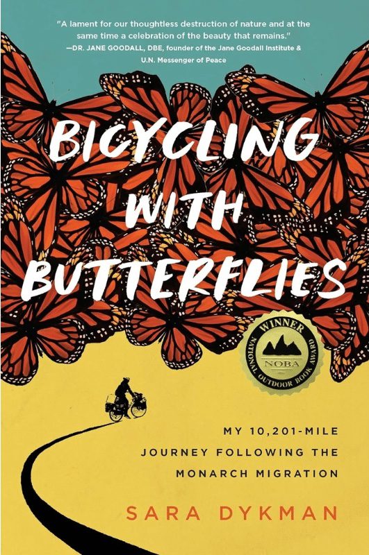 bicycling with butterflies travel book cover