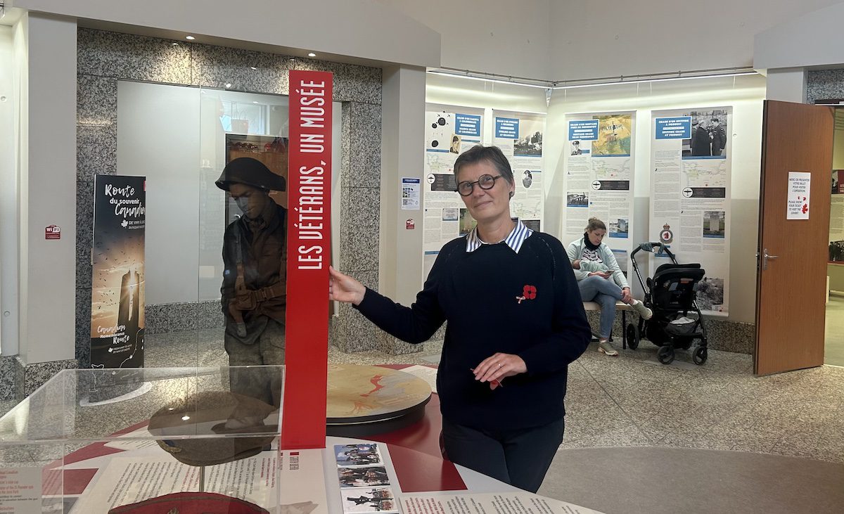 Nathalie Worthington, Director of the Juno Beach Centre