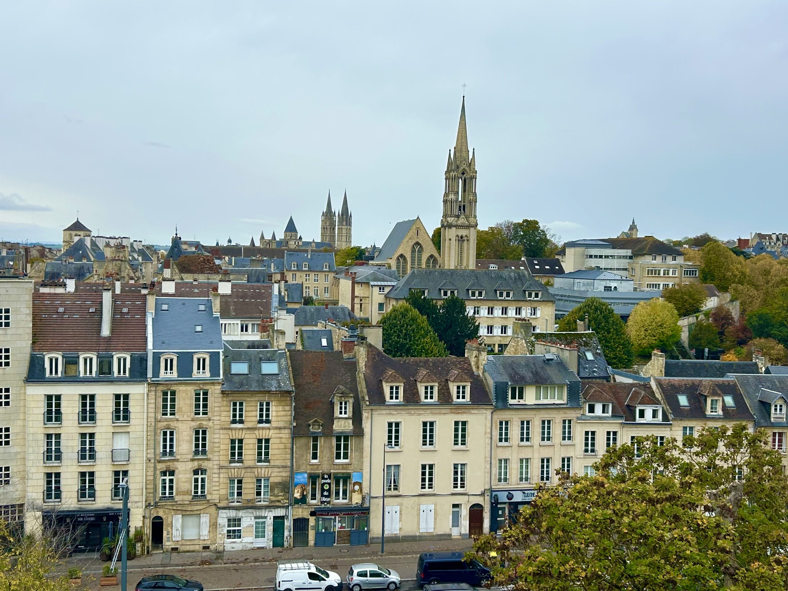 caen france city view 