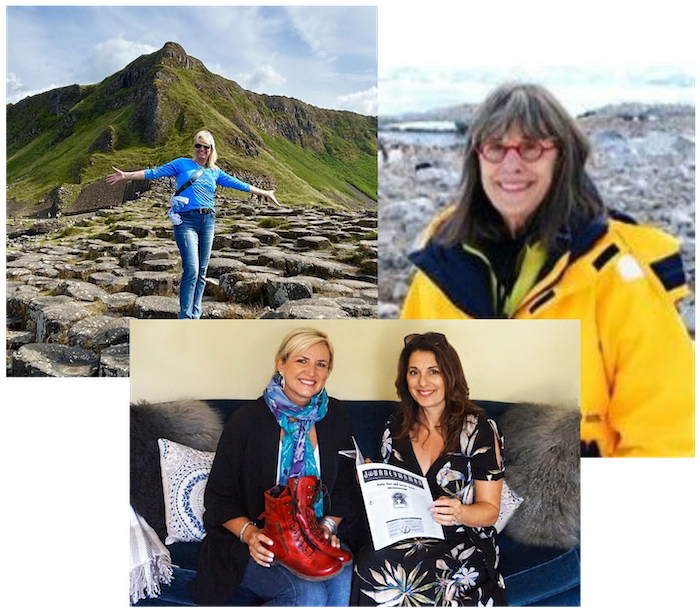 JourneyWoman founder the late Evelyn Hanon, and current CEO and editor Carolyn Ray